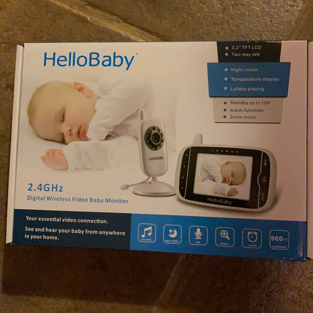 HelloBaby Digital Video Baby Monitor
